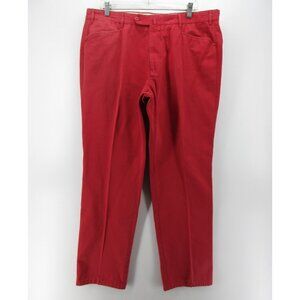 Jay Kos Pants 39 Chino Straight Trousers Preppy Classic Italy 39X32
